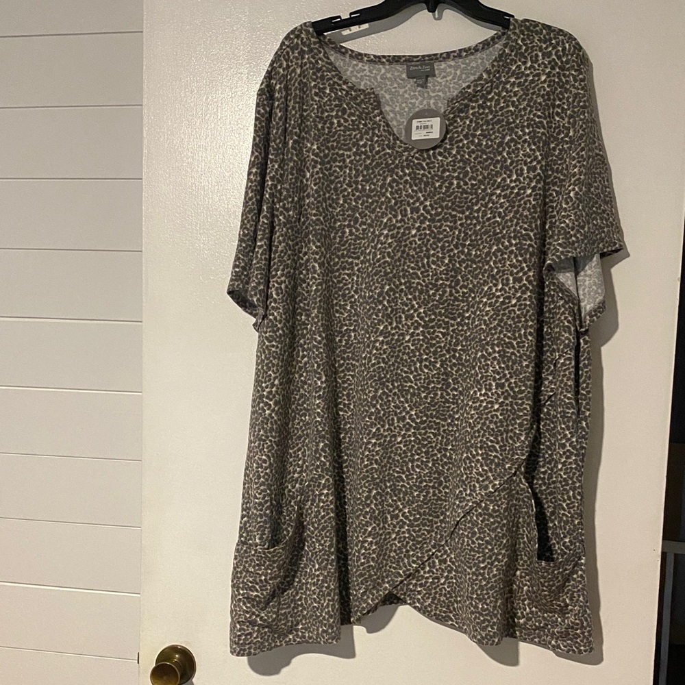 Leopard Print Women's Top